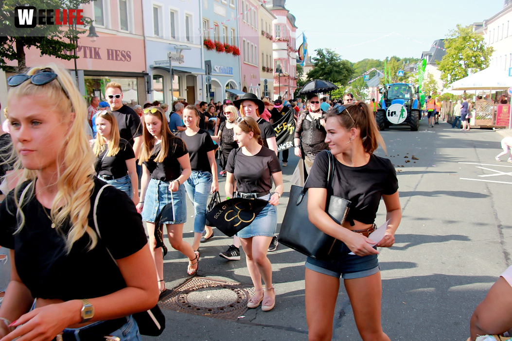 Volksfestumzug  Hofer Volksfest Tag 1