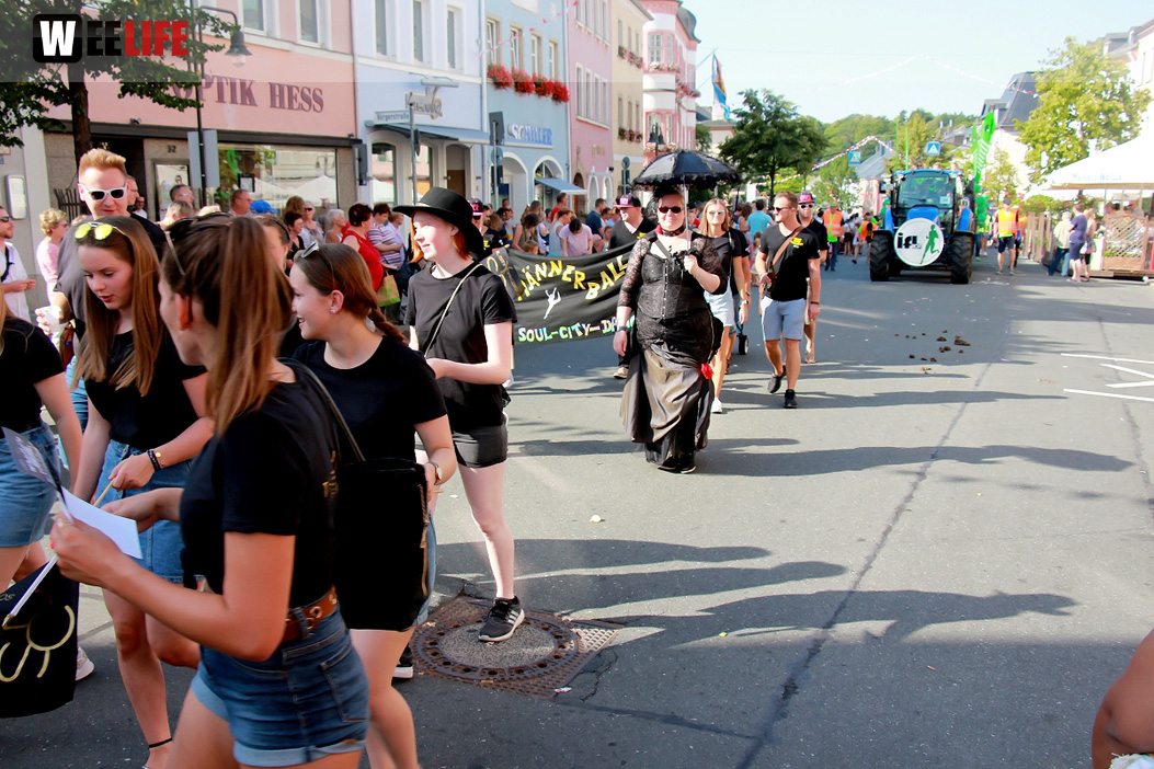 Volksfestumzug  Hofer Volksfest Tag 1