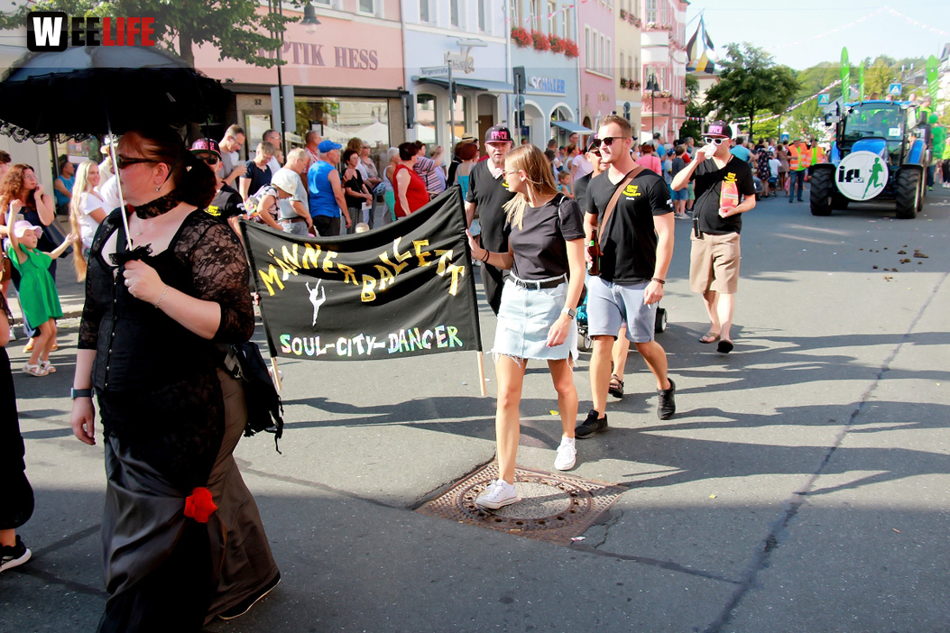 Volksfestumzug  Hofer Volksfest Tag 1