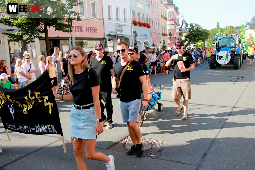 Volksfestumzug  Hofer Volksfest Tag 1