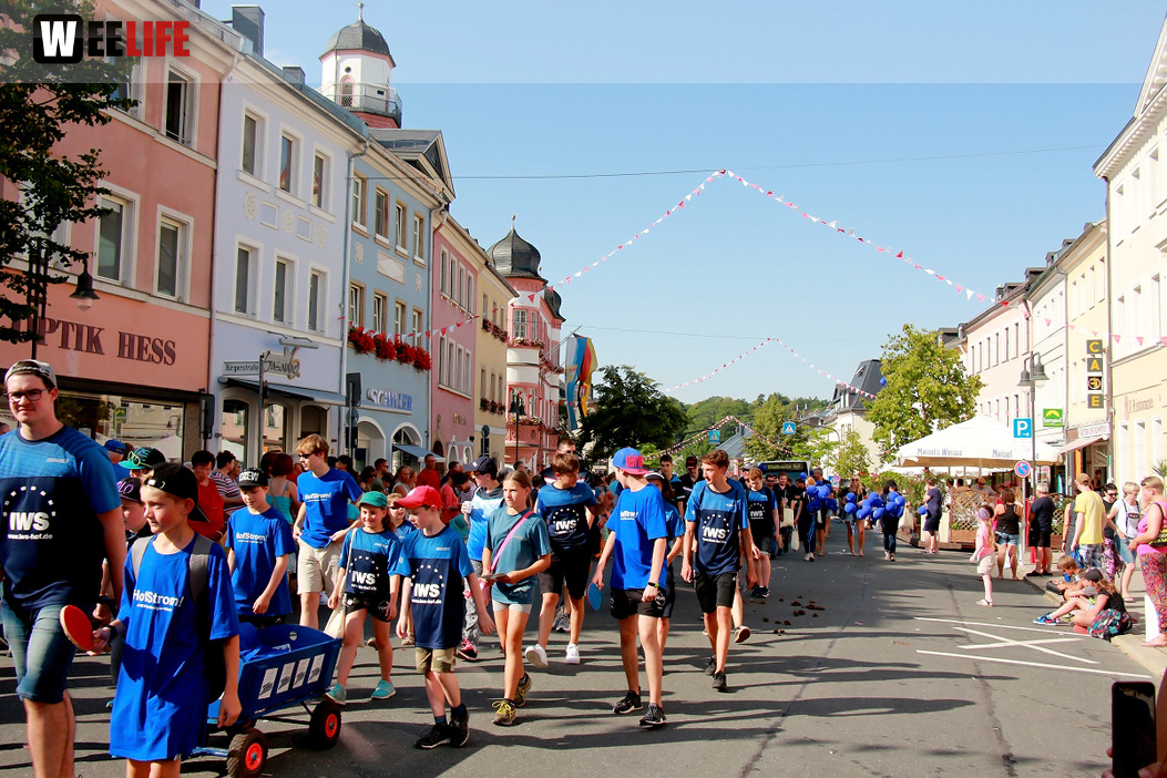 Volksfestumzug  Hofer Volksfest Tag 1