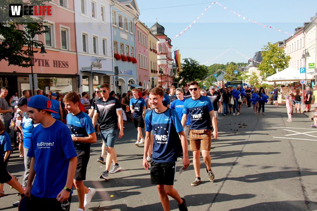 Volksfestumzug  Hofer Volksfest Tag 1