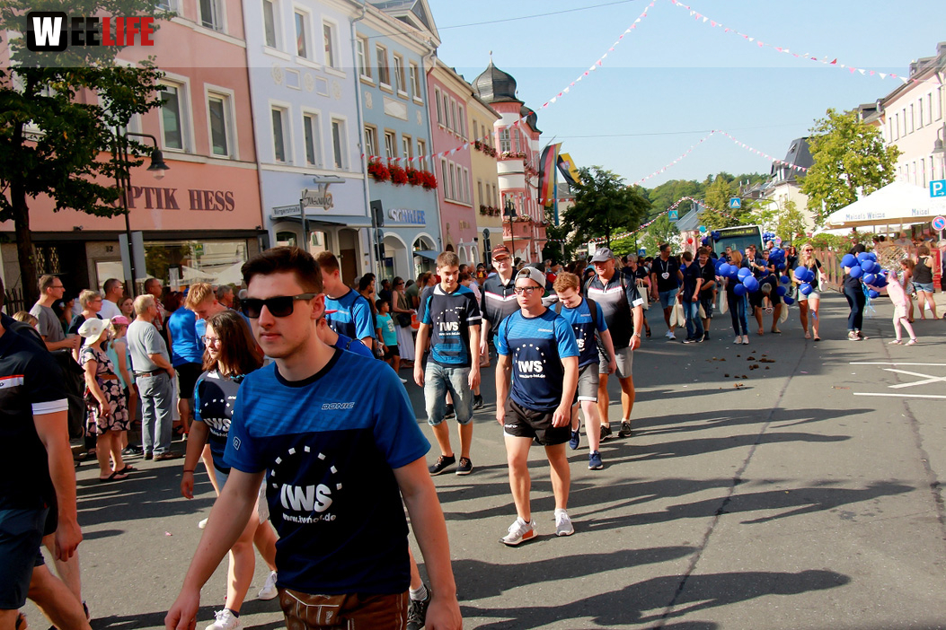 Volksfestumzug  Hofer Volksfest Tag 1