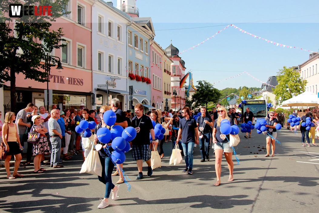 Volksfestumzug  Hofer Volksfest Tag 1