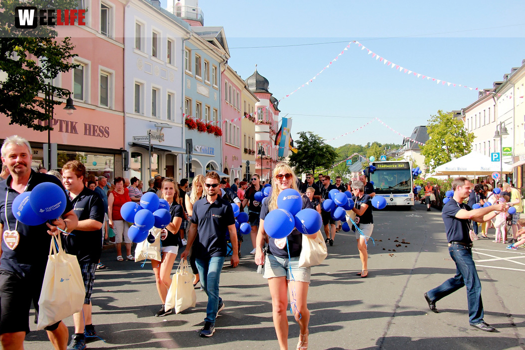 Volksfestumzug  Hofer Volksfest Tag 1