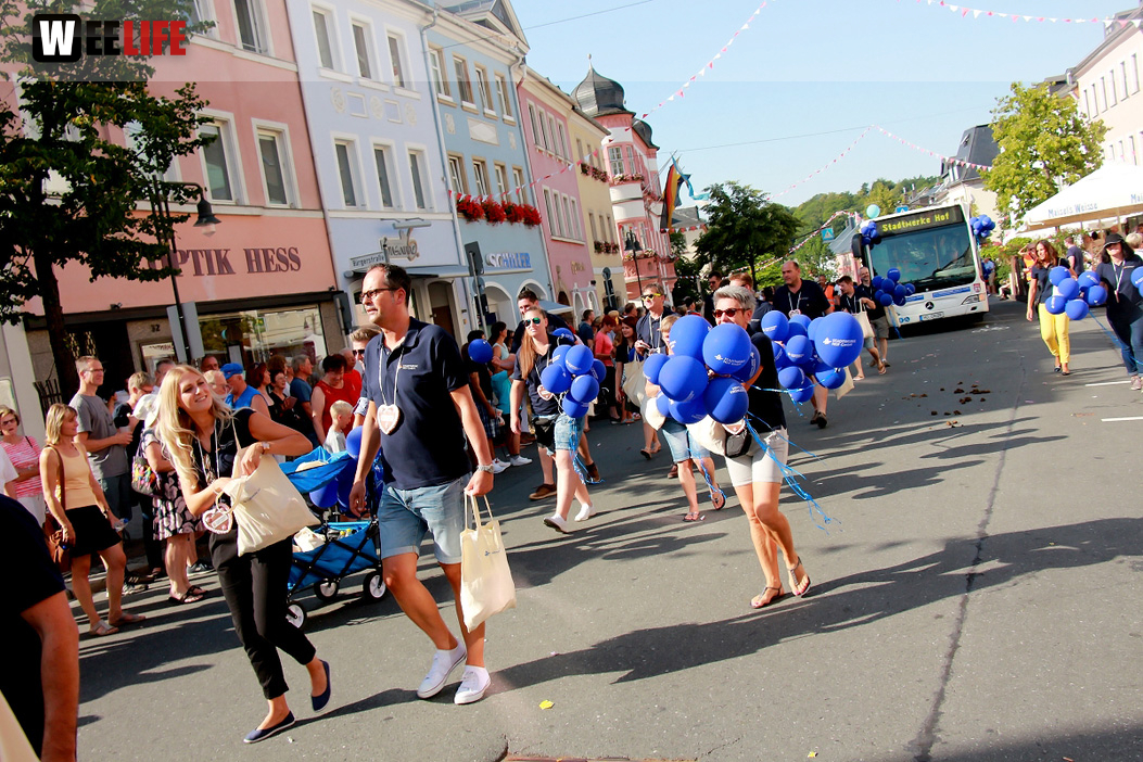 Volksfestumzug  Hofer Volksfest Tag 1