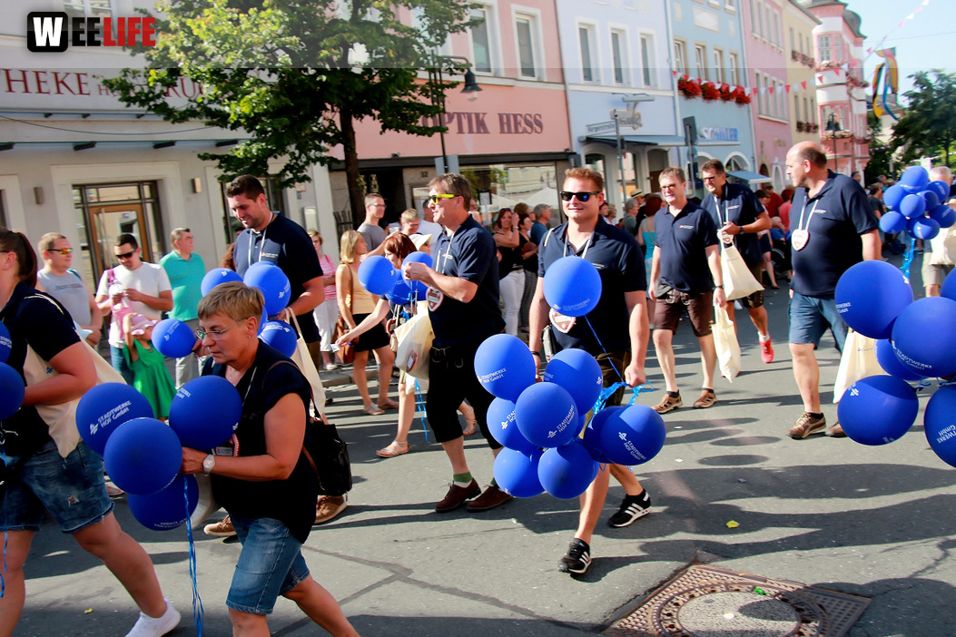 Volksfestumzug  Hofer Volksfest Tag 1