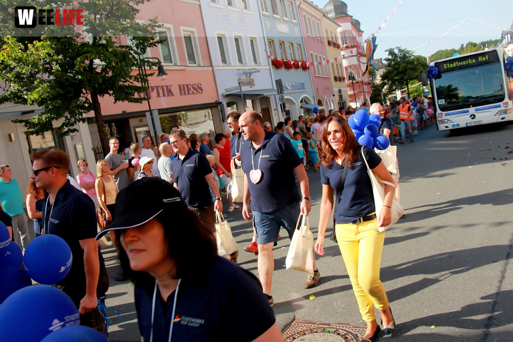 Volksfestumzug  Hofer Volksfest Tag 1
