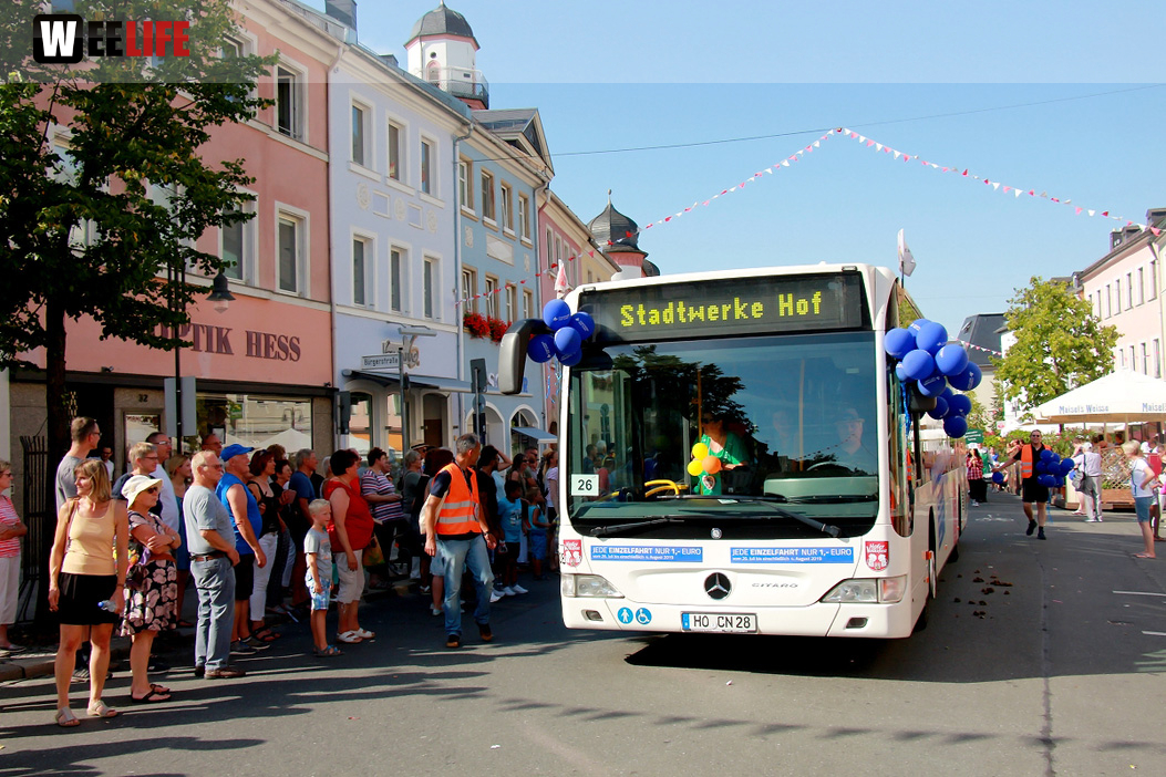Volksfestumzug  Hofer Volksfest Tag 1