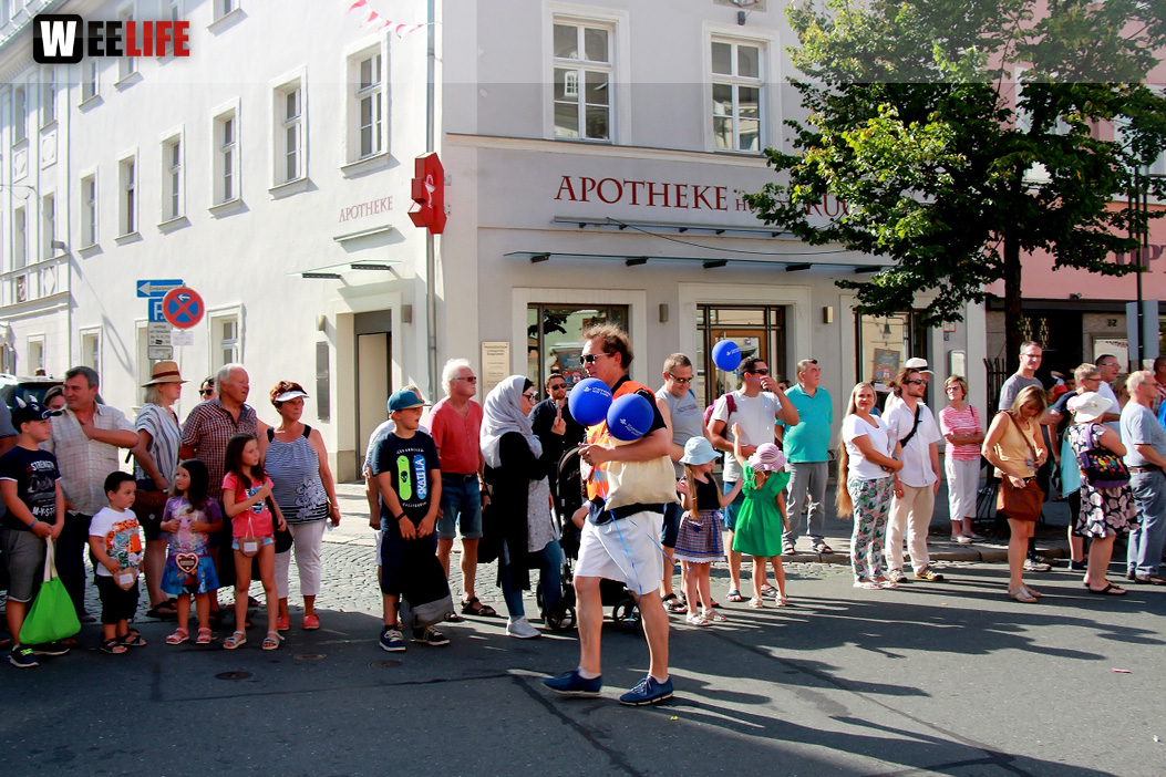 Volksfestumzug  Hofer Volksfest Tag 1