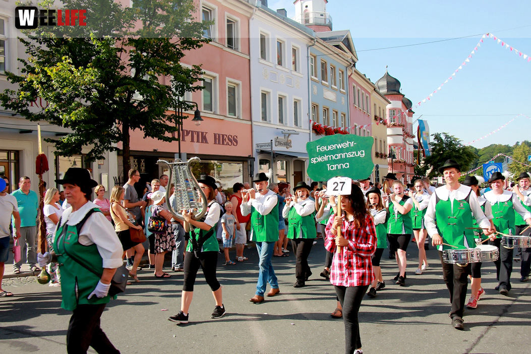 Volksfestumzug  Hofer Volksfest Tag 1