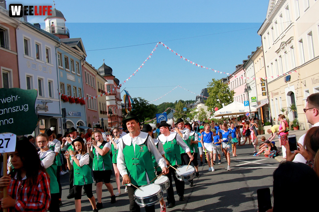 Volksfestumzug  Hofer Volksfest Tag 1