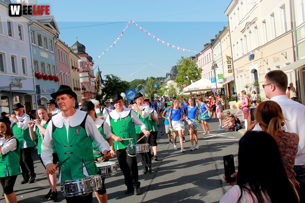 Volksfestumzug  Hofer Volksfest Tag 1