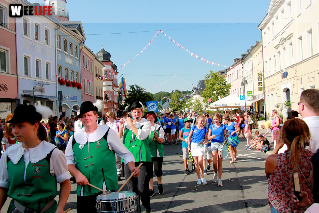 Volksfestumzug  Hofer Volksfest Tag 1