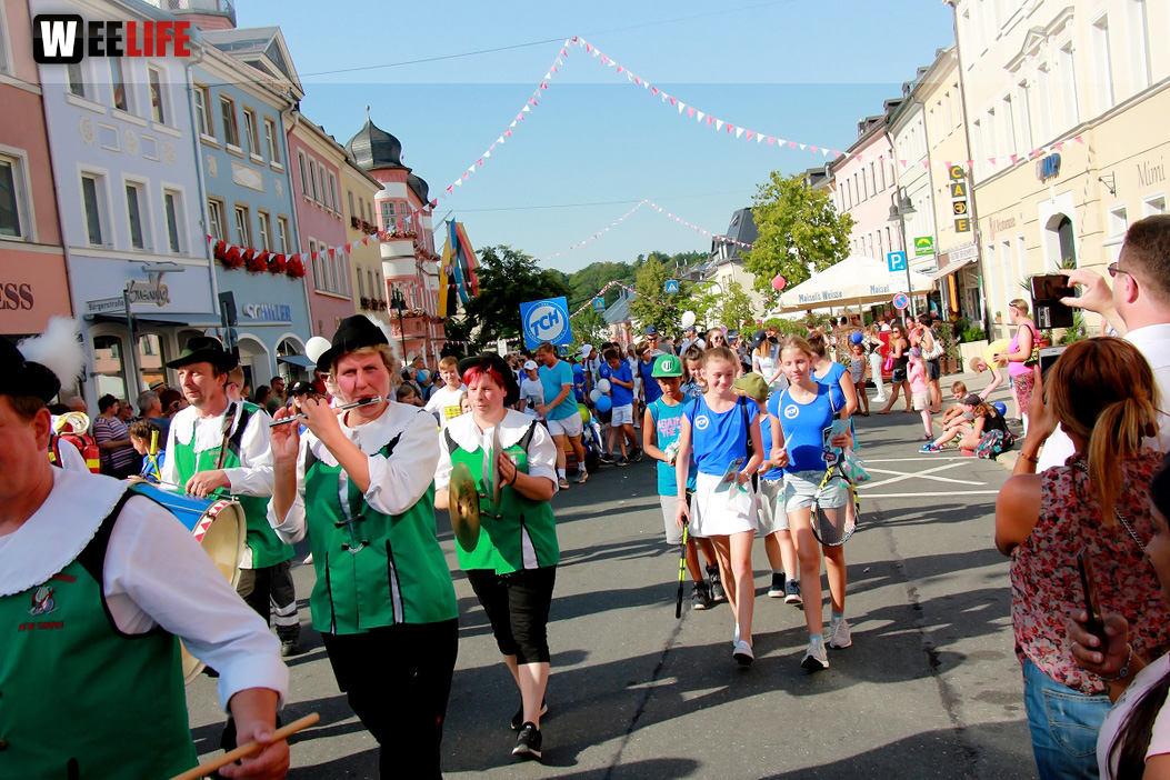 Volksfestumzug  Hofer Volksfest Tag 1