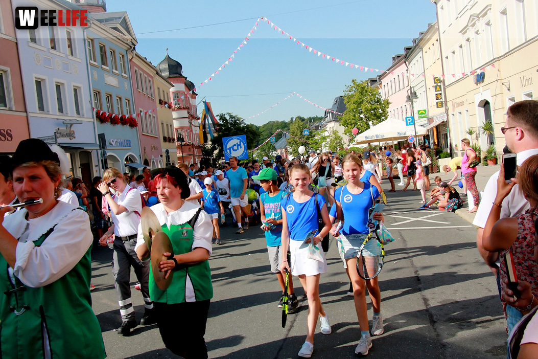 Volksfestumzug  Hofer Volksfest Tag 1