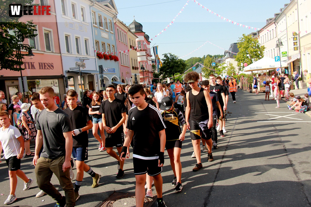 Volksfestumzug  Hofer Volksfest Tag 1