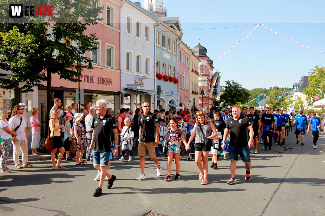 Volksfestumzug  Hofer Volksfest Tag 1