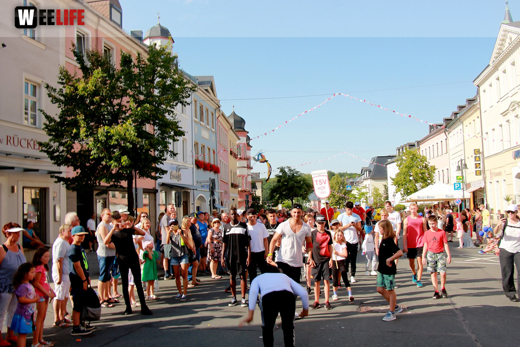 Volksfestumzug  Hofer Volksfest Tag 1