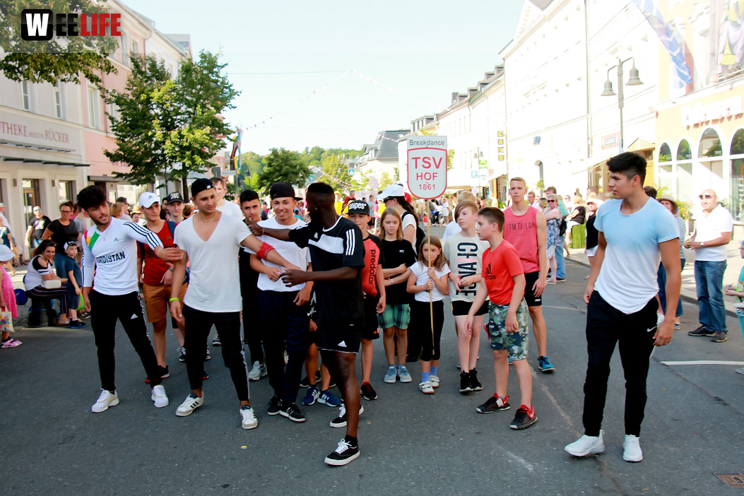 Volksfestumzug  Hofer Volksfest Tag 1