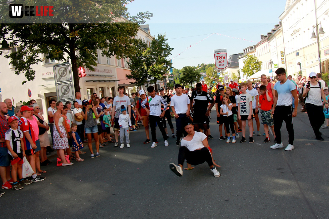 Volksfestumzug  Hofer Volksfest Tag 1