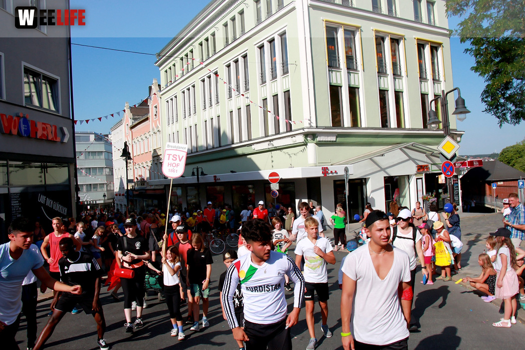 Volksfestumzug  Hofer Volksfest Tag 1