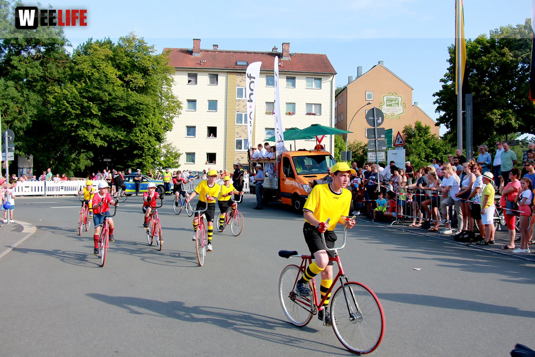 Volksfestumzug  Hofer Volksfest Tag 1