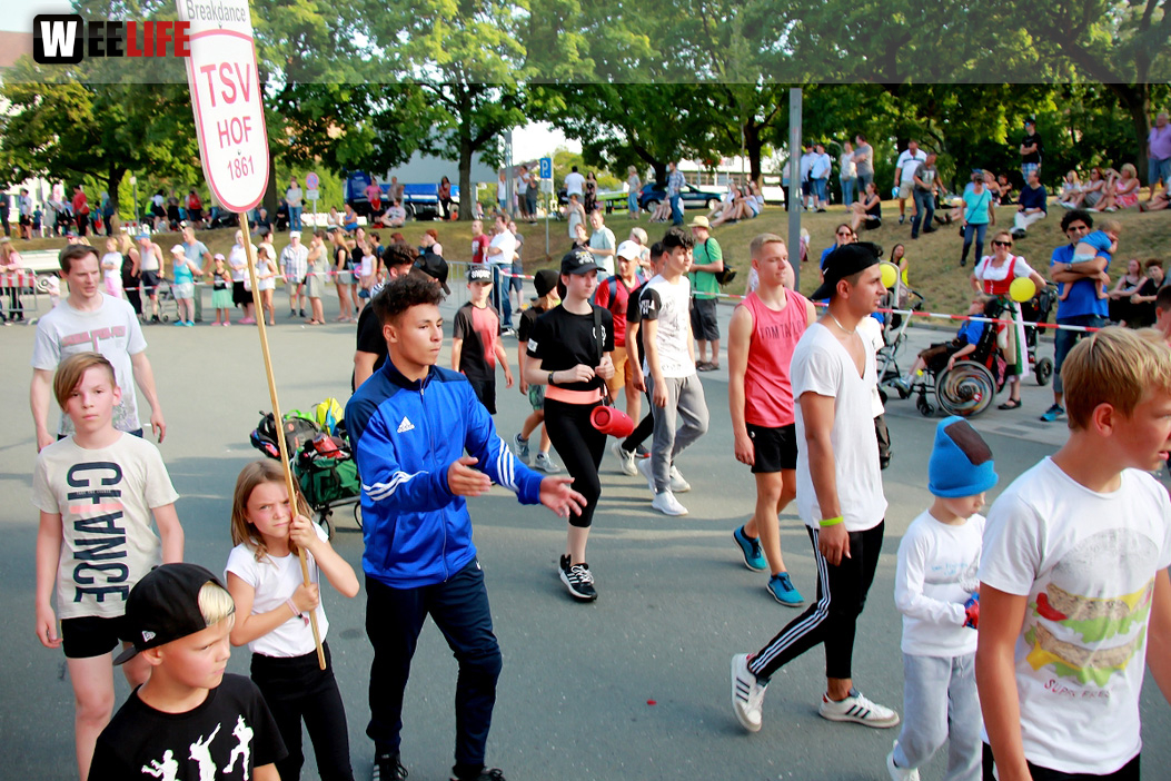 Volksfestumzug  Hofer Volksfest Tag 1