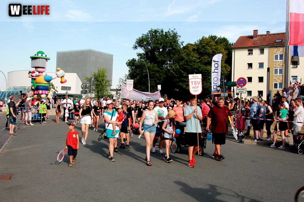 Volksfestumzug  Hofer Volksfest Tag 1