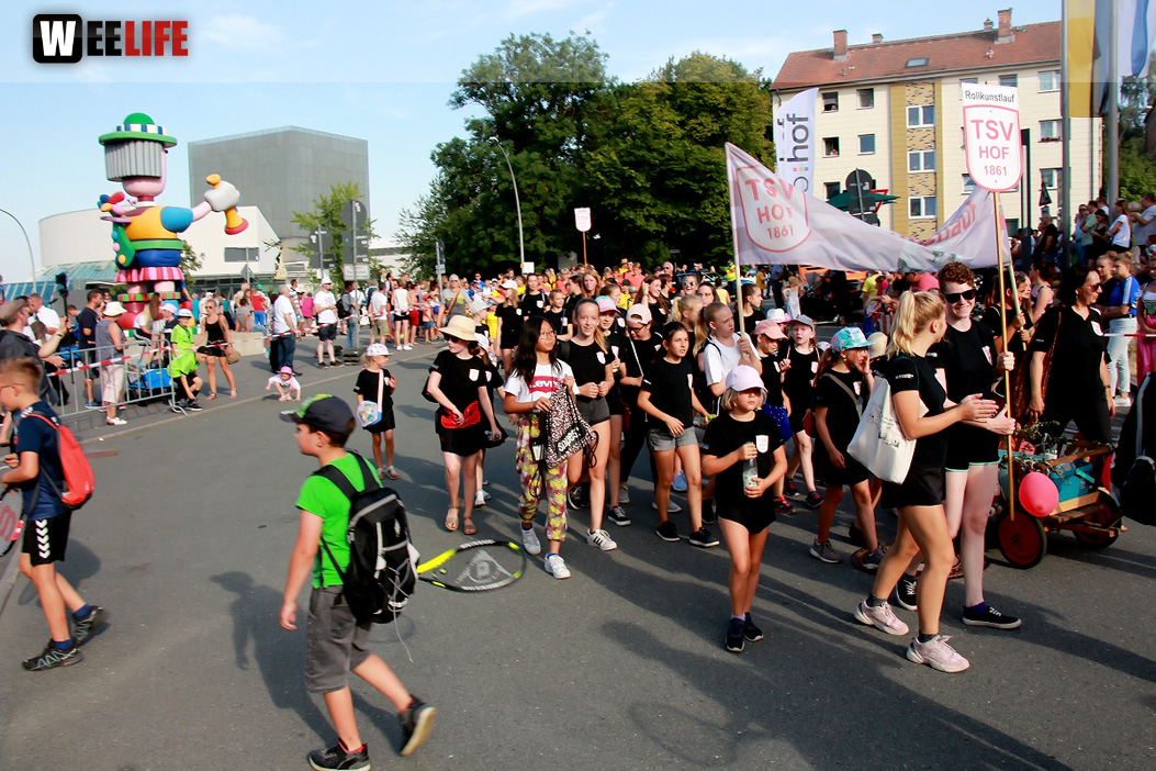 Volksfestumzug  Hofer Volksfest Tag 1