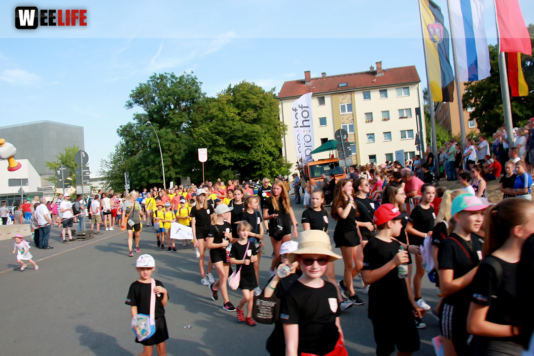 Volksfestumzug  Hofer Volksfest Tag 1