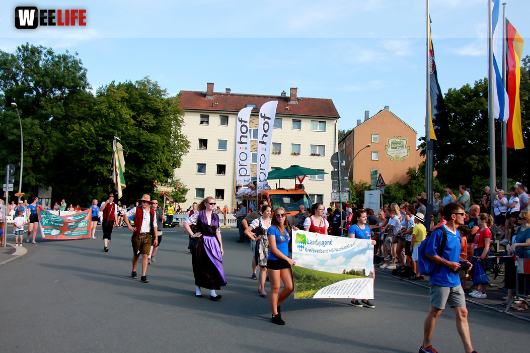 Volksfestumzug  Hofer Volksfest Tag 1