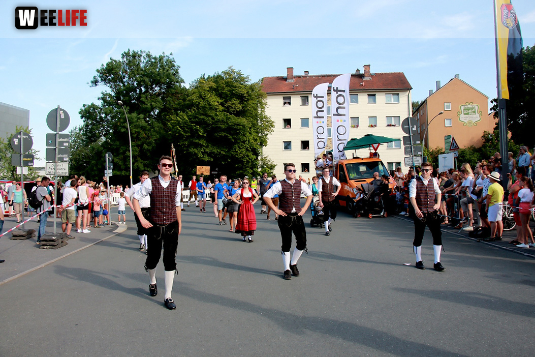 Volksfestumzug  Hofer Volksfest Tag 1