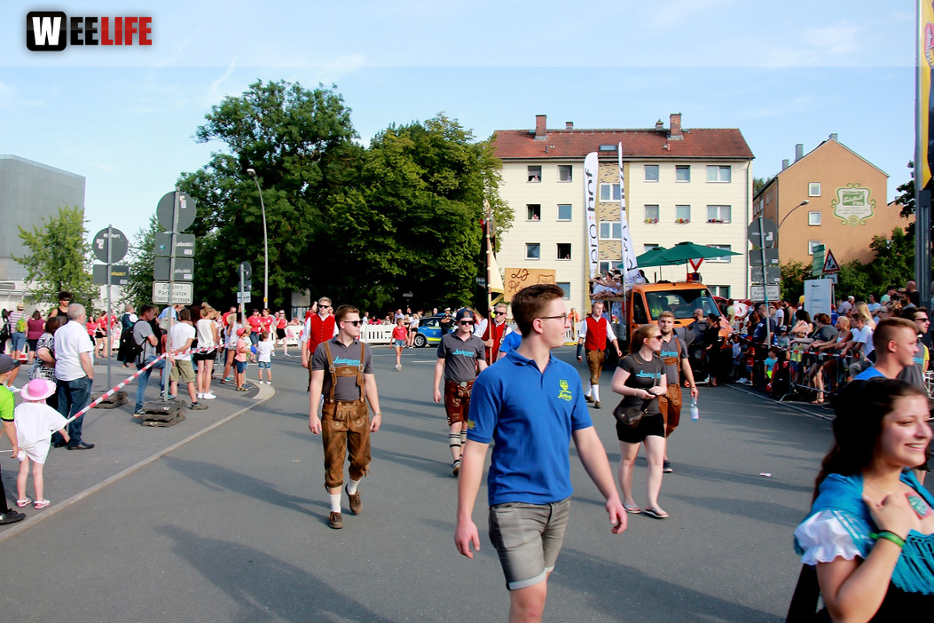 Volksfestumzug  Hofer Volksfest Tag 1