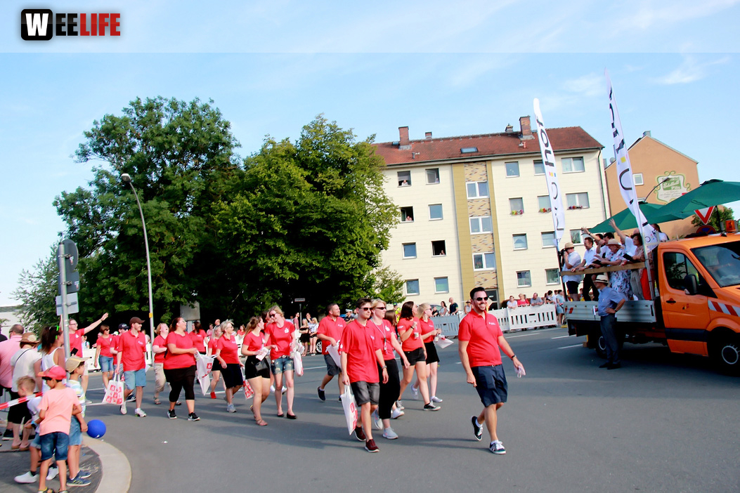 Volksfestumzug  Hofer Volksfest Tag 1
