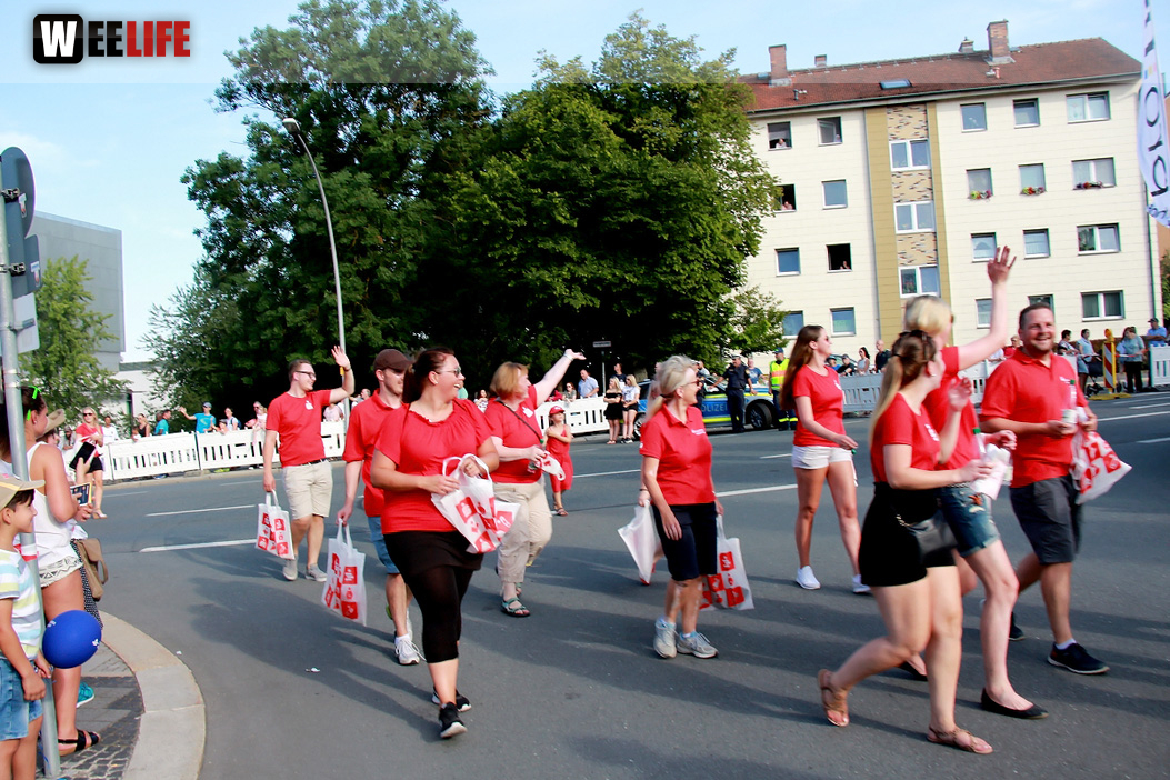 Volksfestumzug  Hofer Volksfest Tag 1