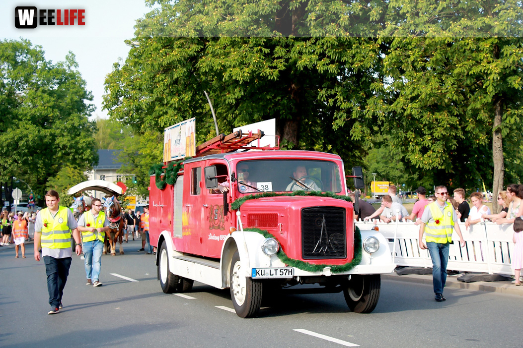 Volksfestumzug  Hofer Volksfest Tag 1