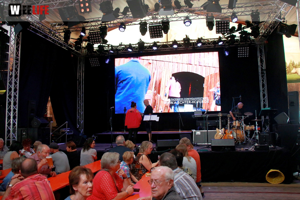 Gospelfrühschoppen mit Joy in Belief ProHof Hofer Volksfest 2019