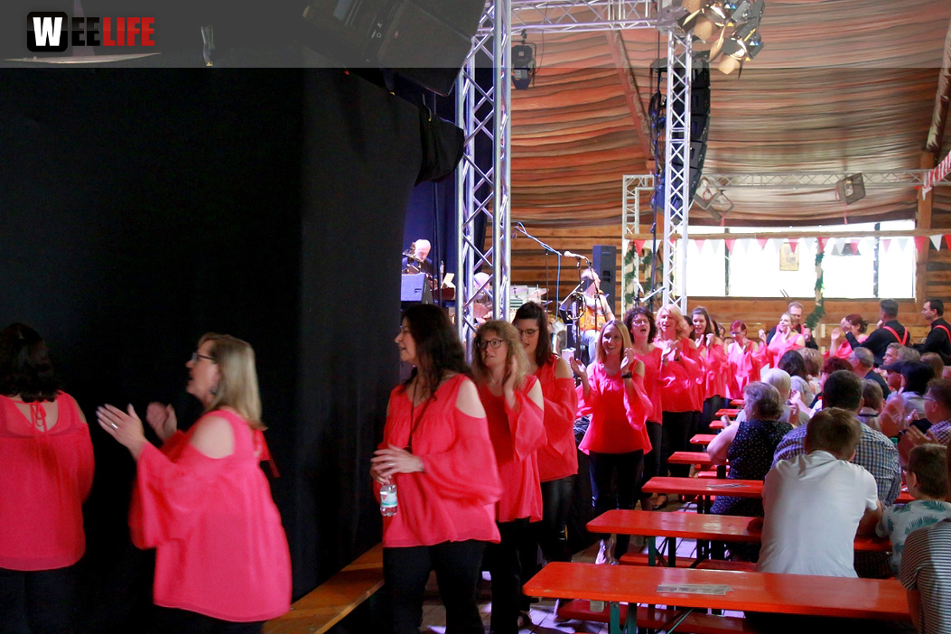 Gospelfrühschoppen mit Joy in Belief ProHof Hofer Volksfest 2019