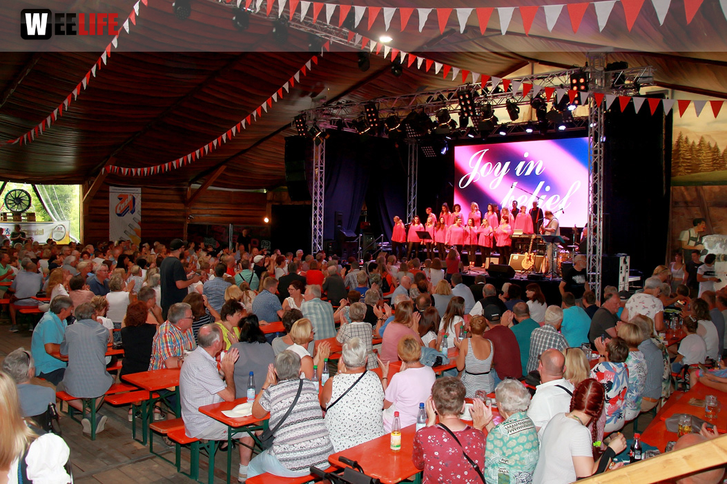Gospelfrühschoppen mit Joy in Belief ProHof Hofer Volksfest 2019