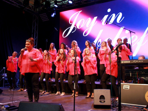 Gospelfrühschoppen mit Joy in Belief ProHof Hofer Volksfest 2019 – Foto 34