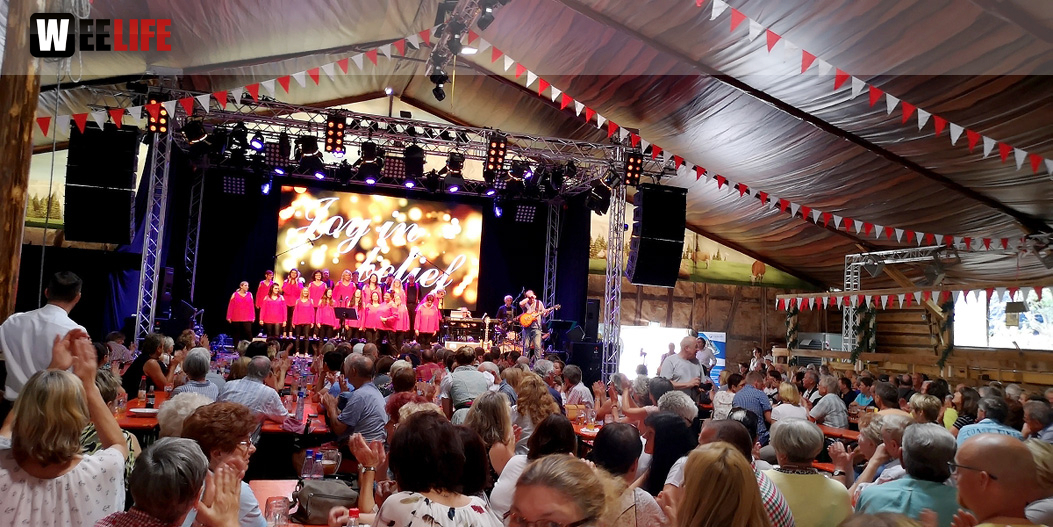 Gospelfrühschoppen mit Joy in Belief ProHof Hofer Volksfest 2019