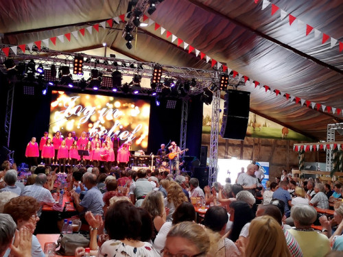 Gospelfrühschoppen mit Joy in Belief ProHof Hofer Volksfest 2019 – Foto 61