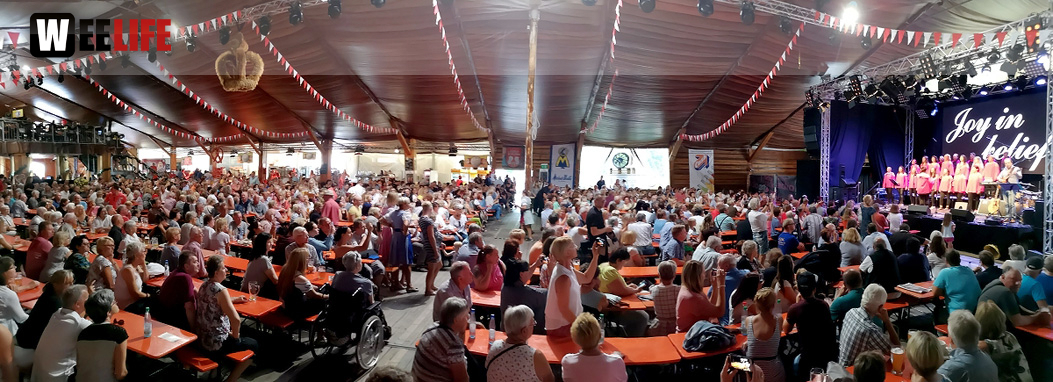 Gospelfrühschoppen mit Joy in Belief ProHof Hofer Volksfest 2019