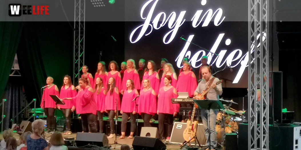 Gospelfrühschoppen mit Joy in Belief ProHof Hofer Volksfest 2019