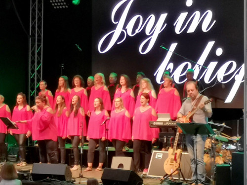 Gospelfrühschoppen mit Joy in Belief ProHof Hofer Volksfest 2019 – Foto 64