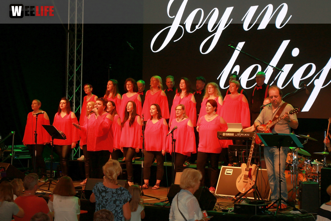 Gospelfrühschoppen mit Joy in Belief ProHof Hofer Volksfest 2019