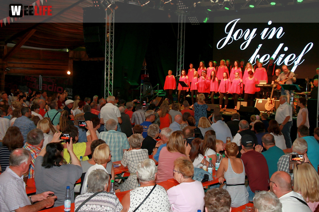 Gospelfrühschoppen mit Joy in Belief ProHof Hofer Volksfest 2019