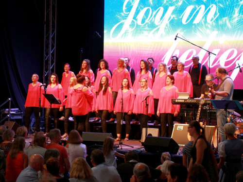 Gospelfrühschoppen mit Joy in Belief ProHof Hofer Volksfest 2019 – Foto 76