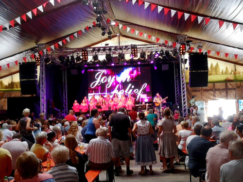 Gospelfrühschoppen mit Joy in Belief ProHof Hofer Volksfest 2019 – Foto 82